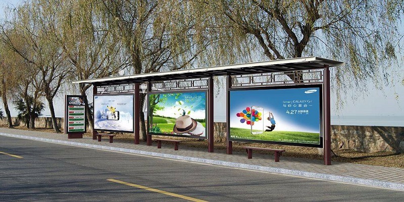 南通候车亭安装实景图