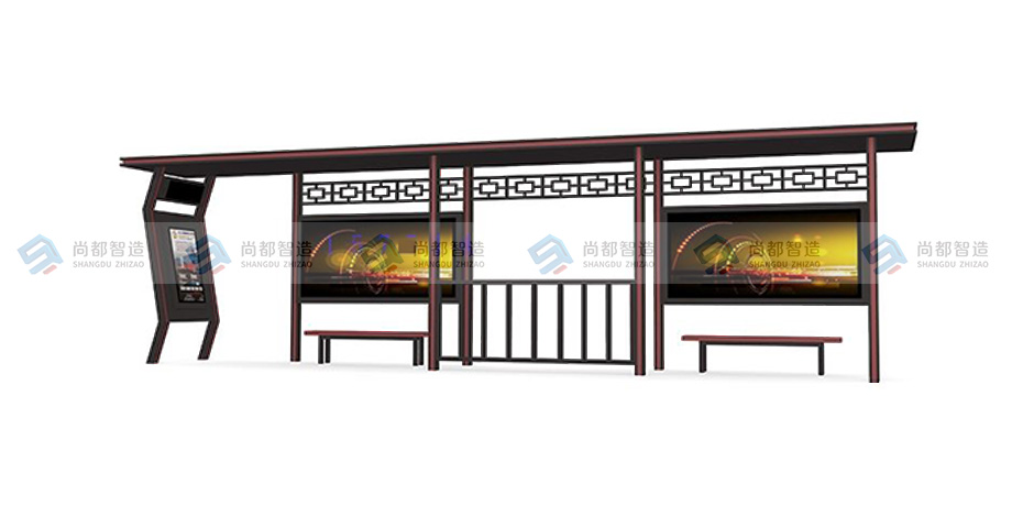仿古候车亭FG0057