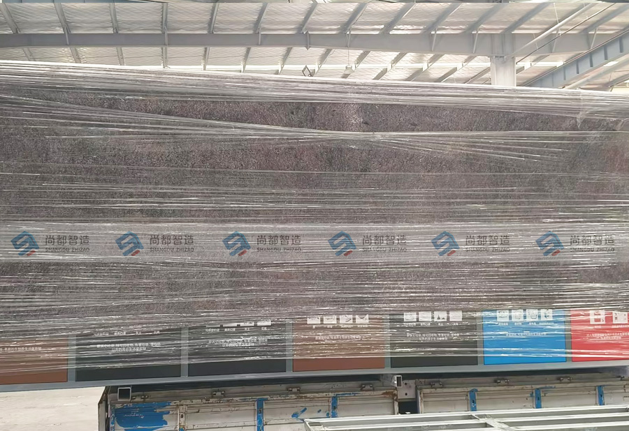 定制智能垃圾回收房装车发货
